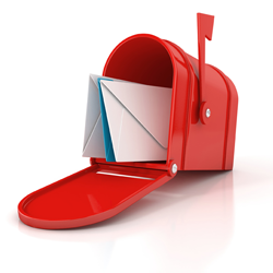red mailbox pair direct mail with email