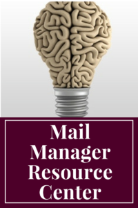 Mail Manager Resource Center Direct Mail Tips